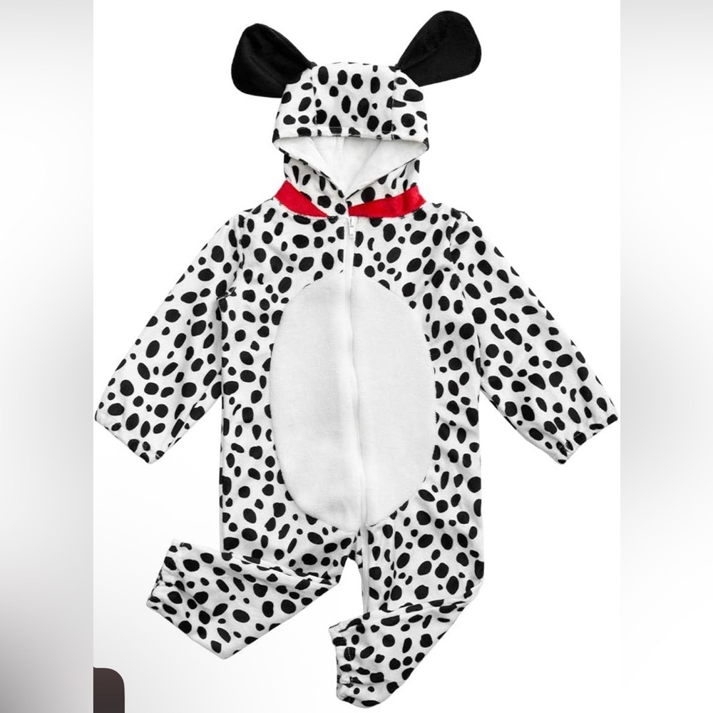 Dalmatian Puppy Kids Costume - Black and White